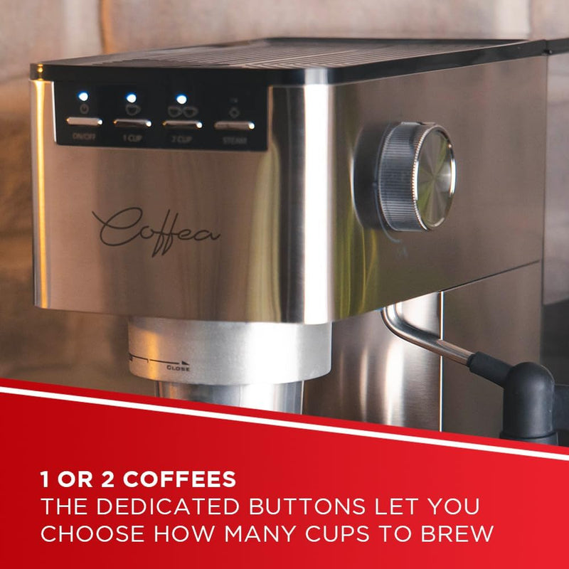 P10s Manual Espresso and Cappuccino Machine