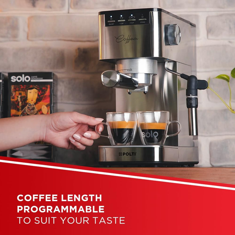 P10s Manual Espresso and Cappuccino Machine