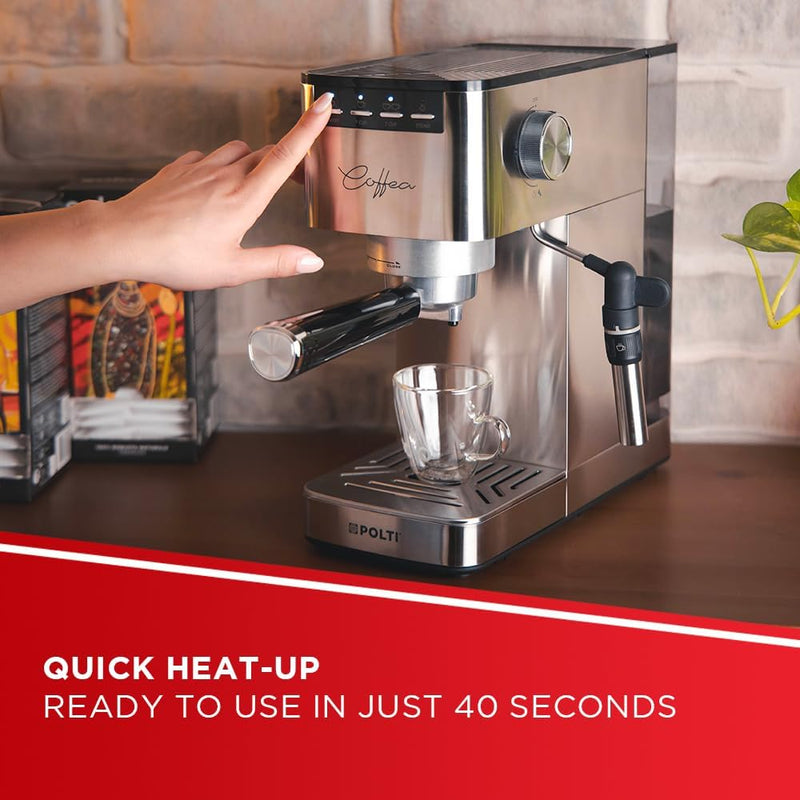 P10s Manual Espresso and Cappuccino Machine