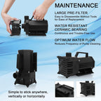 Pond Pumps Submersible Outdoor High Lift 8000L H