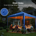 Pop Up Canopy Portable Waterproof Gazebo with Carry