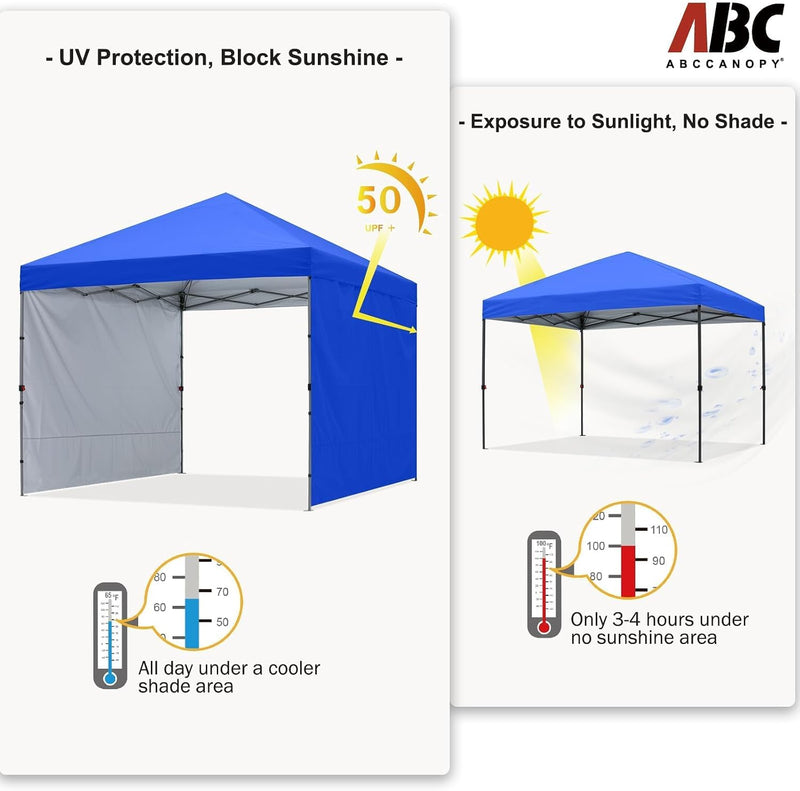 Pop-Up Garden Gazebo with Side Panels Accessories