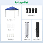 Pop Up Gazebo 3m X Instant Setup Portable