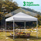 Pop Up Gazebo 3m X Instant Setup Portable