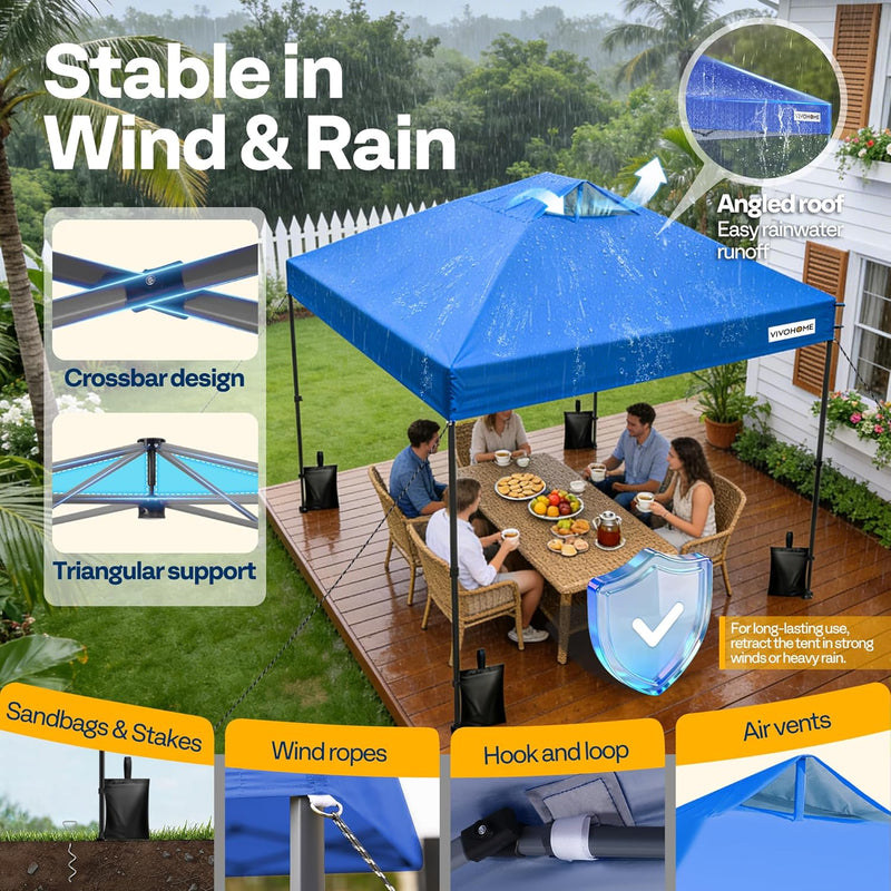 Pop Up Gazebo 3x3m Canopy Tent