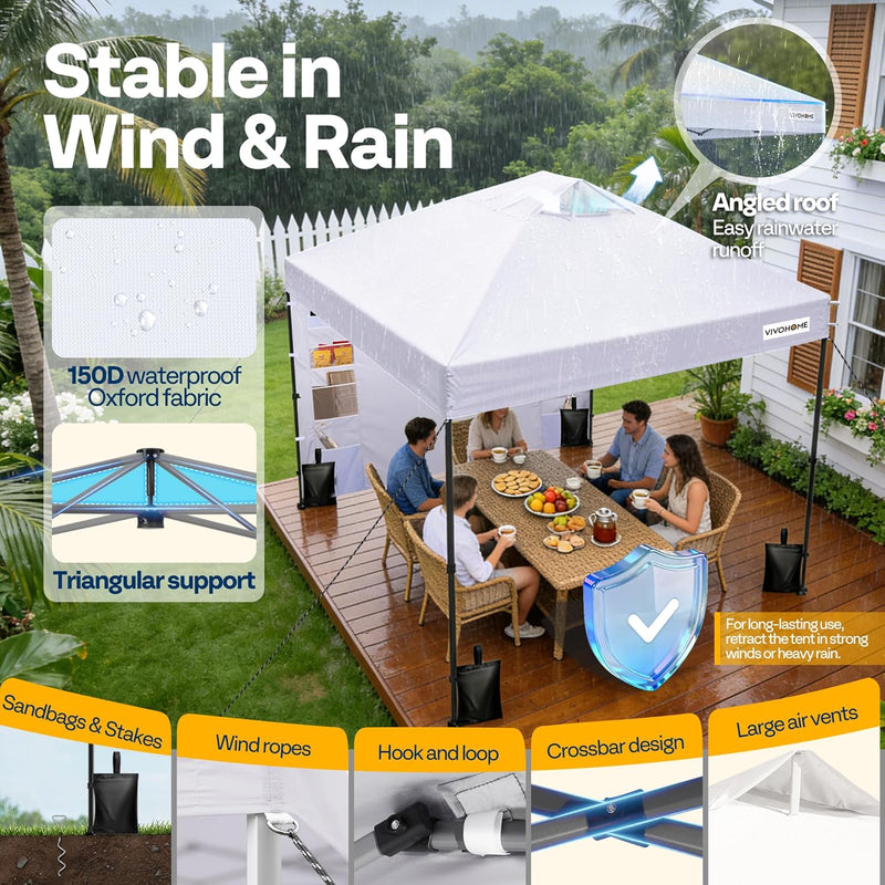 Pop Up Gazebo 3x3m Canopy Tent