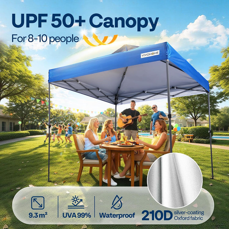 Pop Up Gazebo 3x3m Canopy Tent