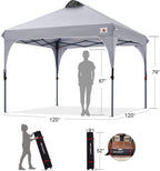 Pop-Up Gazebo Commercial with Accessories Pack
