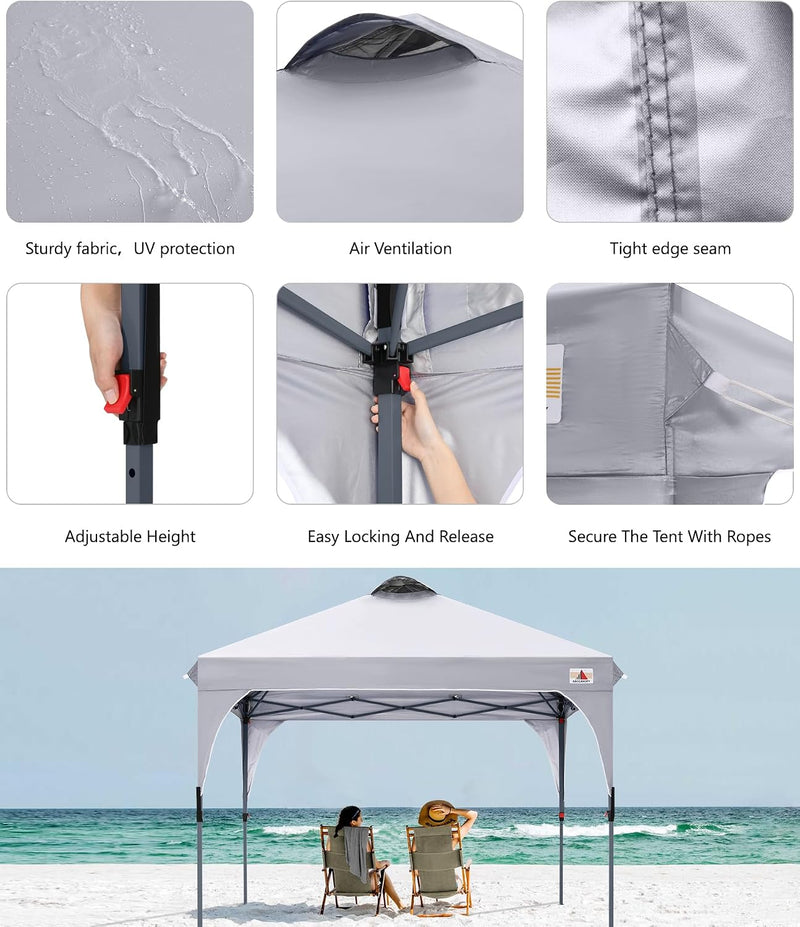 Pop-Up Gazebo Commercial with Accessories Pack