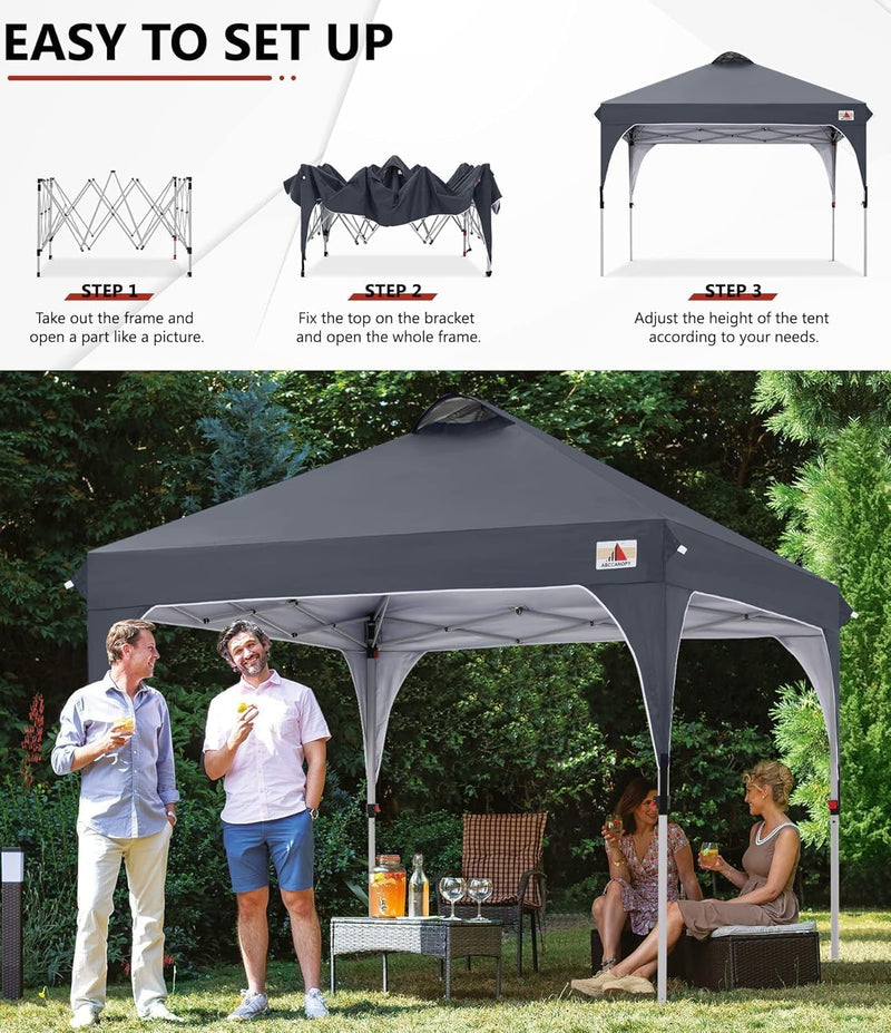 Pop-Up Gazebo Commercial with Accessories Pack