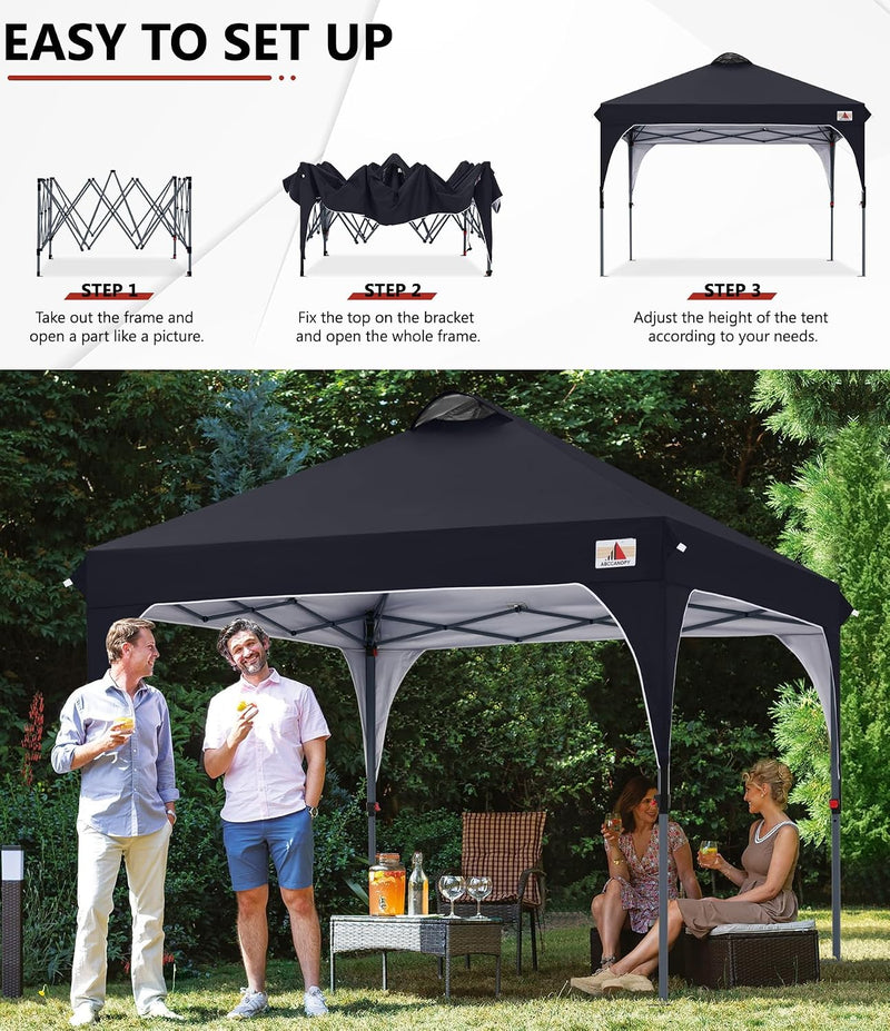 Pop-Up Gazebo Commercial with Accessories Pack
