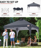 Pop-Up Gazebo Commercial with Accessories Pack