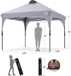 Pop Up Gazebo Commercial with Upgrade Roller