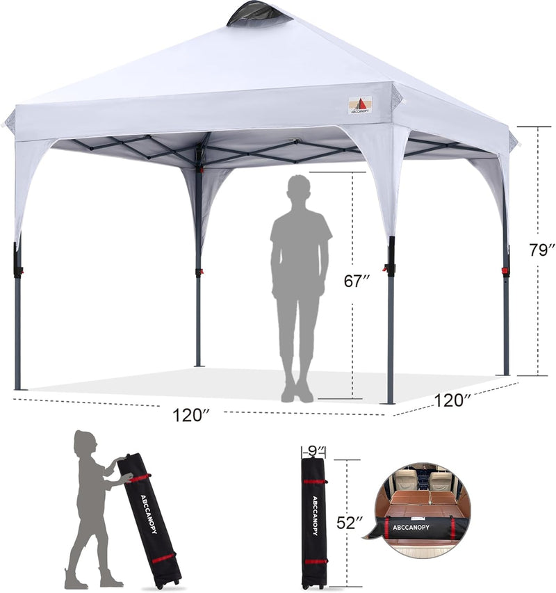 Pop-Up Gazebo Commercial with Accessories Pack