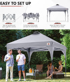 Pop Up Gazebo Commercial with Upgrade Roller