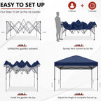 Pop Up Gazebo Commercial with Upgraded Roller