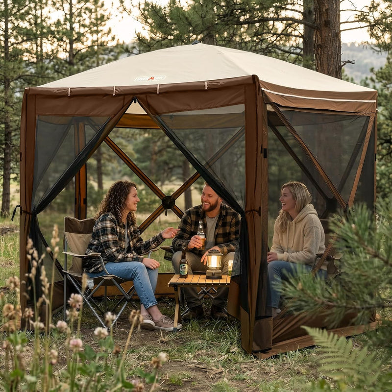 Pop Up Gazebo Screen Tent Large Instant House