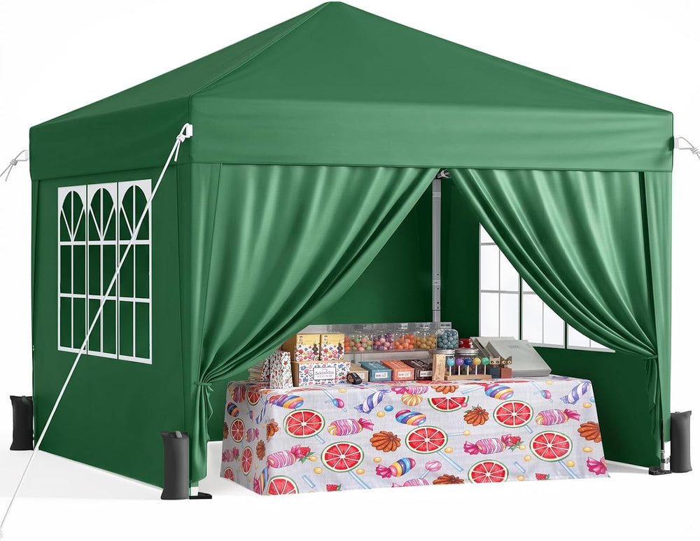 Pop Up Gazebo with Sides 3m X Upf