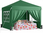 Pop Up Gazebo with Sides 3m X Upf