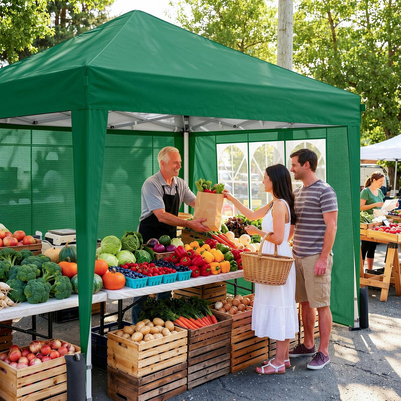 Pop Up Gazebo with Sides 3m X Upf