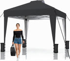 Pop Up Gazebo with Sides 3m X Waterproof