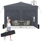 Pop Up Gazebo with Sides 3m X Waterproof