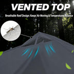 Pop Up Gazebo with Sides 3m X Waterproof