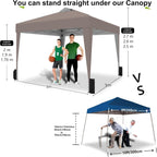 Pop Up Gazebo with Sides 3m X Waterproof