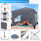 Pop Up Gazebo with Sides 3m X Waterproof