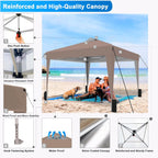 Pop Up Gazebo with Sides 3m X Waterproof