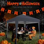 Pop Up Gazebo with Sides 3m X Waterproof