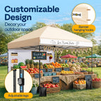 Pop Up Gazebo with Sidewall 3x3m Tent