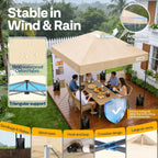 Pop Up Gazebo with Sidewall 3x3m Tent