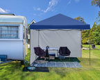 Pop Up Gazebo with Two Side Panels