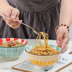 Porcelain Dessert Bowls Cereal Bowl Ceramic Colorful Small (Set of 6)