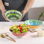 Porcelain Dessert Bowls Cereal Bowl Ceramic Colorful Small (Set of 6)