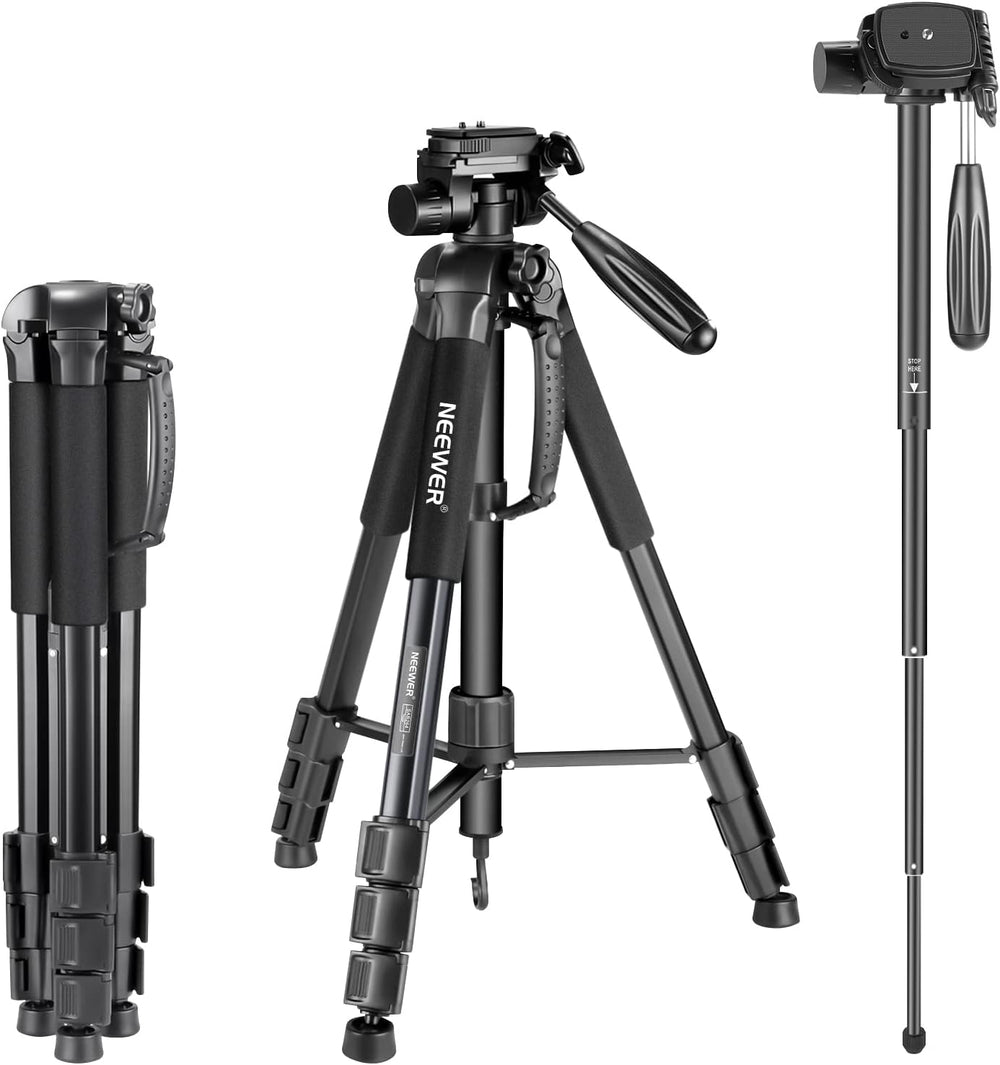 Portable Camera Tripod for Travel Vlogging Recording Aluminum