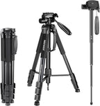 Portable Camera Tripod for Travel Vlogging Recording Aluminum