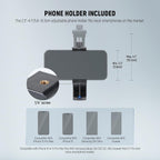 Portable Camera Tripod for Travel Vlogging Recording Aluminum