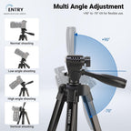 Portable Camera Tripod for Travel Vlogging Recording Aluminum