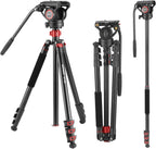 Portable Camera Tripod for Travel Vlogging Recording Aluminum