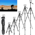 Portable Camera Tripod for Travel Vlogging Recording Aluminum