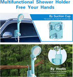 Portable Camping Shower 6000mah Rechargeable Electric Camp