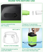 Portable Camping Shower Upgraded