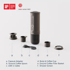 Portable Electric Espresso Machine Travel Coffee Maker