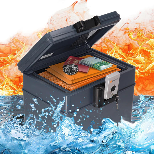 Portable Fire Chest A4 Xxl Fireproof Waterproof Document