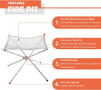 Portable Fire Pit for Camping