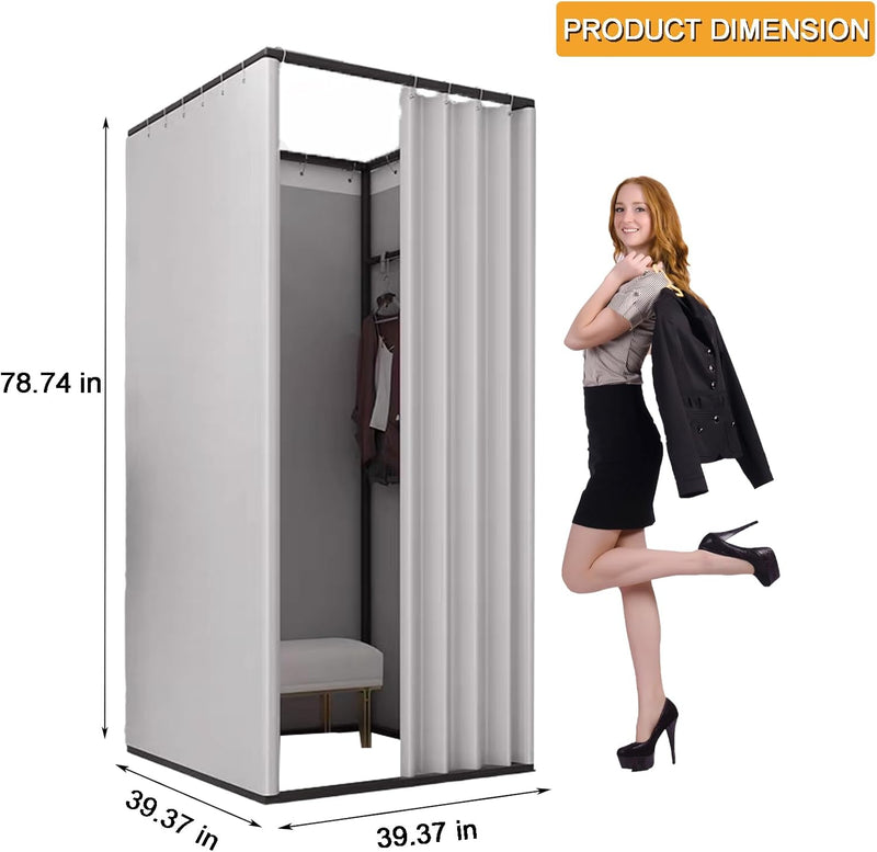Portable Fitting Room for Clothing Store Mobile Changing