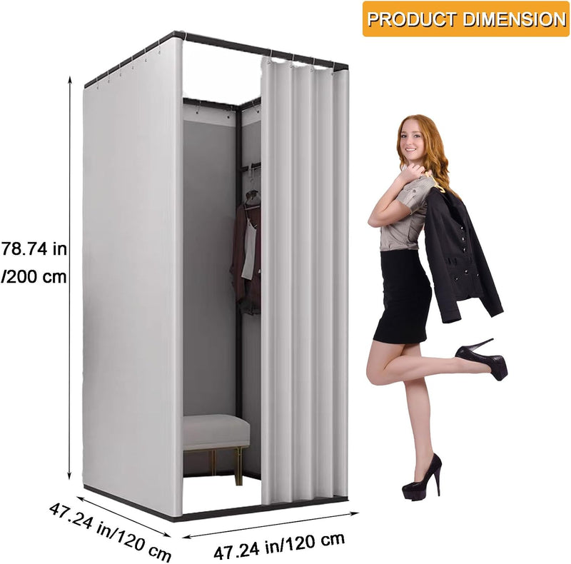 Portable Fitting Room for Clothing Store Mobile Changing