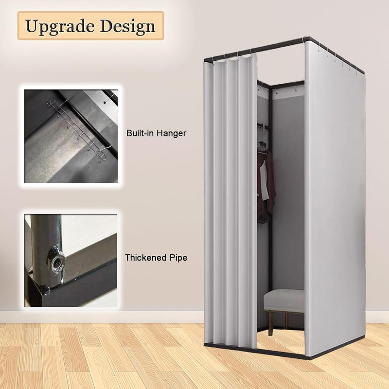 Portable Fitting Room for Clothing Store Mobile Changing